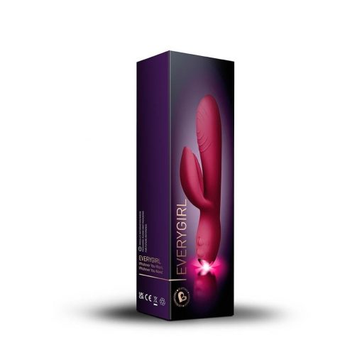  Every Girl Burgundy Nonfigurative Vibrator