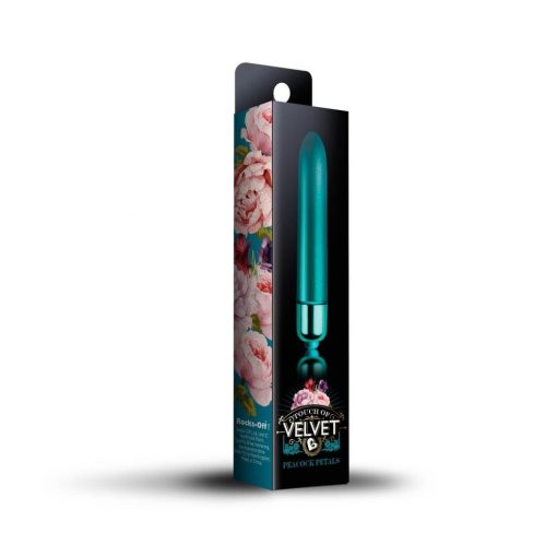  Touch Of Velvet Peacock Petals Classic vibrator