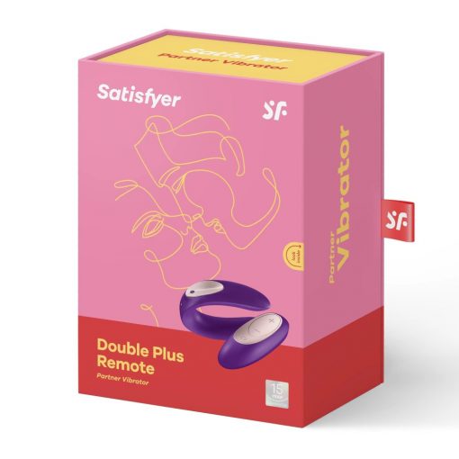  Satisfyer Double Plus Remote Clitoral Stimulator