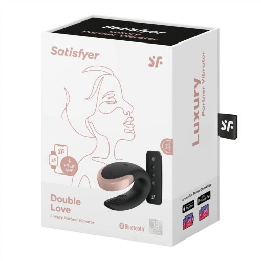  Double Love (Black) Nonfigurative Vibrator