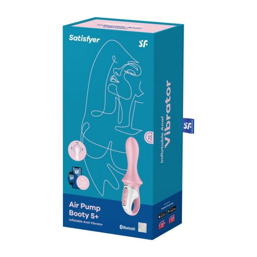  Air Pump Booty 5+ pink Nonfigurative Vibrator