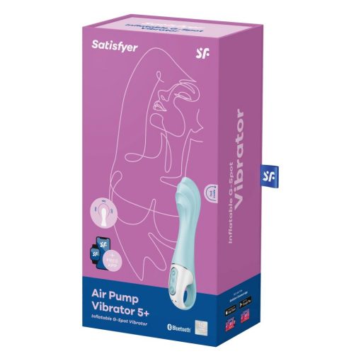  Air Pump Vibrator 5+ blue Non-figurative Vibrator