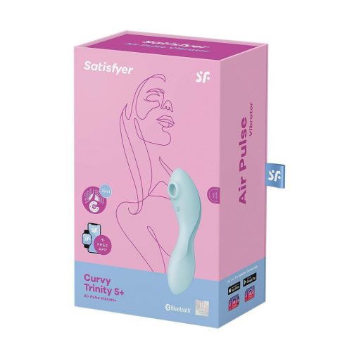  Curvy Trinity 5+ blue Nonfigurative Vibrator