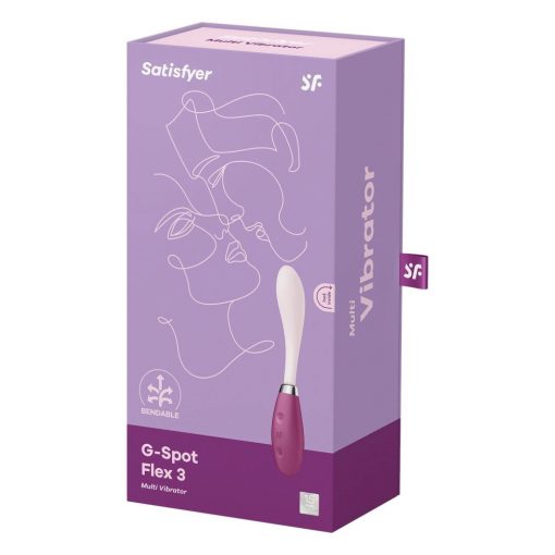  G-Spot Flex 3 red Nonfigurative Vibrator