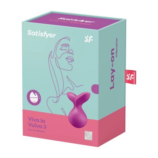  Viva la Vulva 3 violet Clitoral stimulator