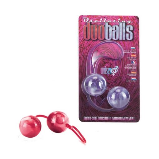  Marbilized Duo Balls Red