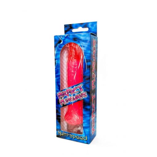  Jelly Anal Slim Jim Vibrator Pink Realistic vibrator