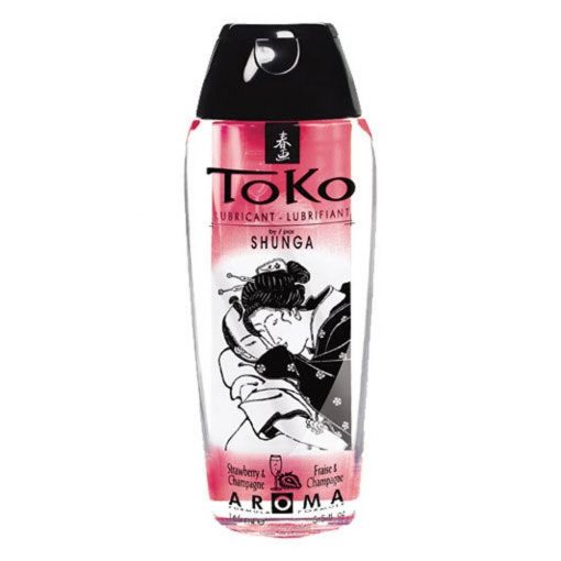  Toko Aroma Lubricant Champagne Stawber 165ml Water-based Lubricant