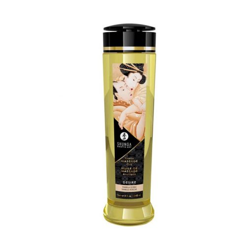  EROTIC MASSAGE OIL 240 ml / 8 oz VANILLA Massage candle/oil