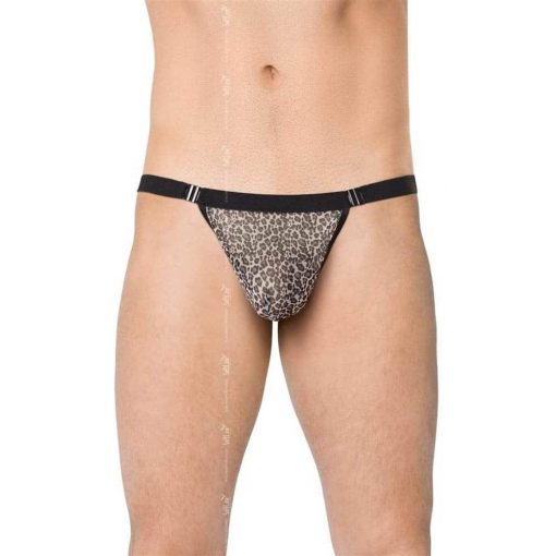  Mens Thong 4528 - gray panther {} OneSize Men's clothing