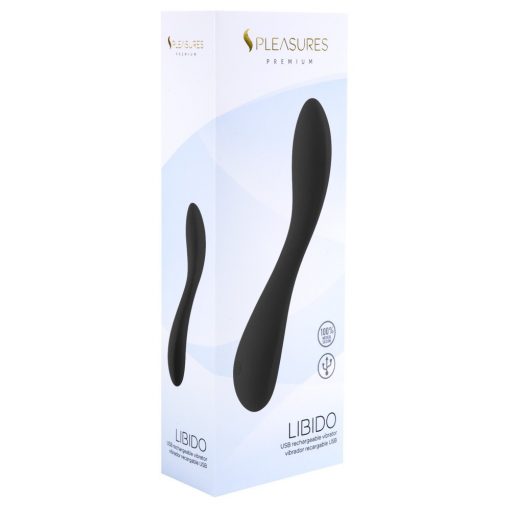  Libido Black Nonfigurative Vibrator