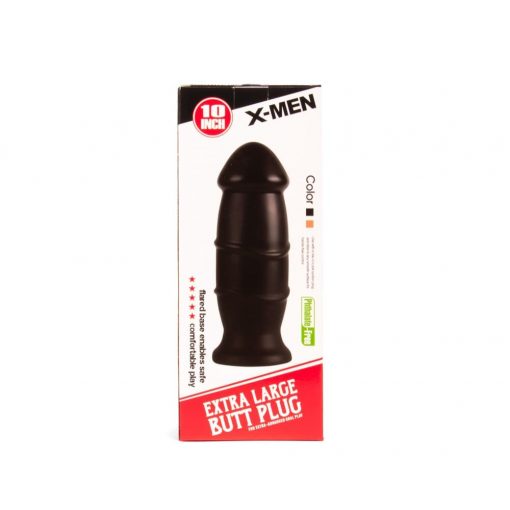  X-MEN 10 inch Butt Plug Black Butt plug