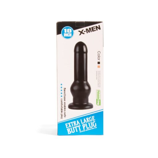  X-MEN 10 inch Butt Plug Black Butt plug