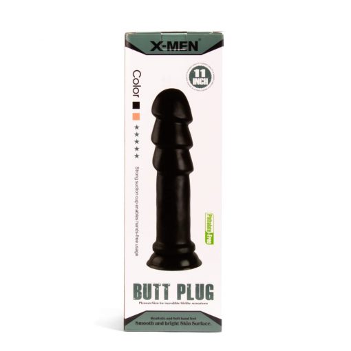  X-MEN 11 inch Butt Plug Black Butt plug