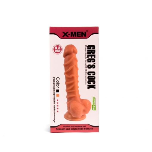  X-MEN Greg's 8.3 inch Cock Flesh Dildo