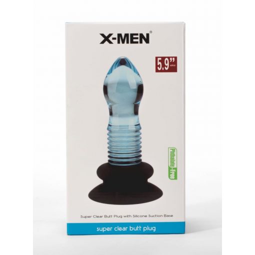  X-MEN Sharp Top 5.9" Anal Plug Butt plug