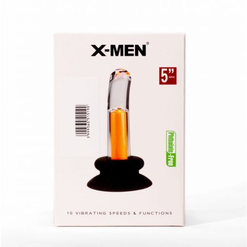  X-MEN 10 Speeds Vibrating Gpot Plug 1 Butt Plug