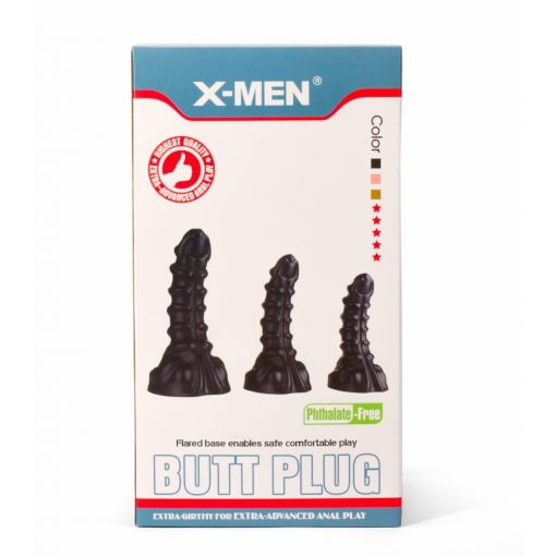  X-MEN Monster Plug 3 S Butt Plug