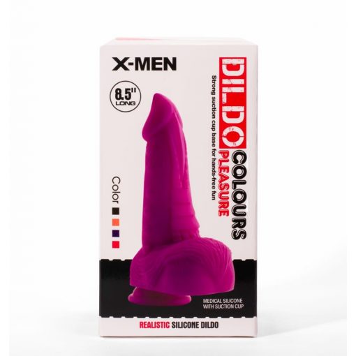  X-MEN 8.5" Dildo Colors Pleasure Black 5 Dildo