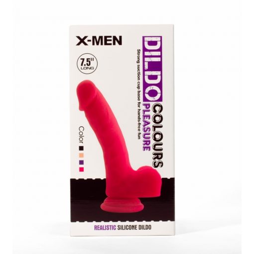 X-MEN 7.5" Dildo Colors Pleasure Flesh 3 Dildo