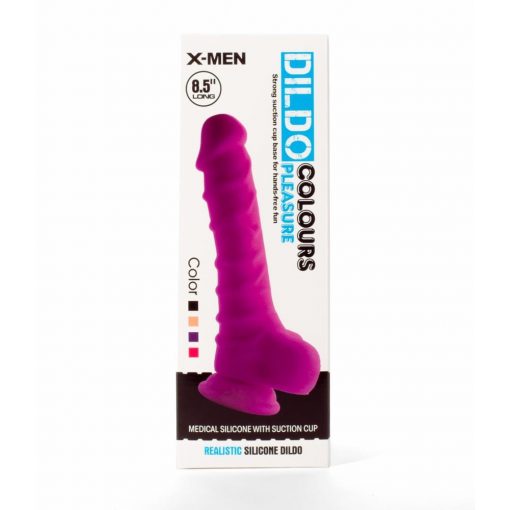  X-MEN 8.5" Dildo Colors Pleasure Black 1 Dildo