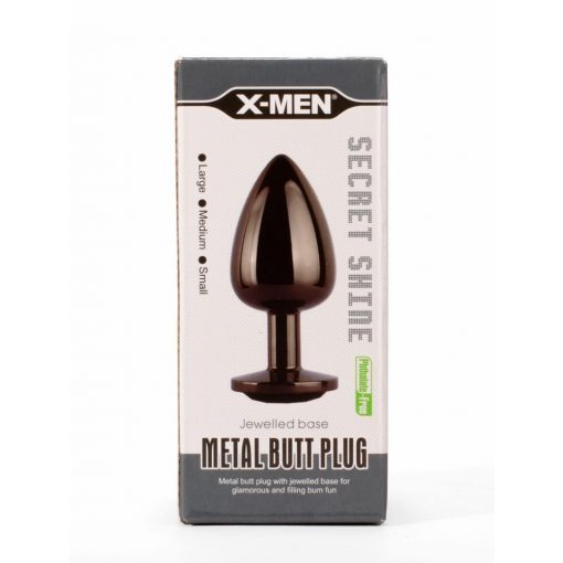  X-MEN Secret Shine Metal Butt Plug Gun Color S