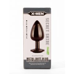 X-MEN Secret Shine Metal Butt Plug Gun Color L