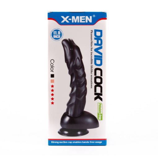  X-Men 11.9" David Cock black Dildo