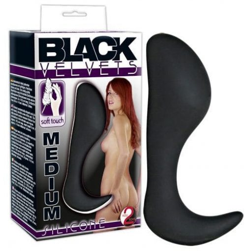  Black Velvets Medium Butt Plug