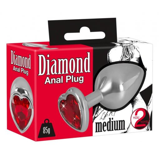  Diamond Butt Plug Medium Butt plug