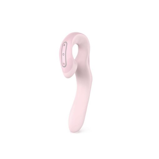  Zini Roae SE Three-way Pleasure Vibrator Pink Nonfigurative Vibrator